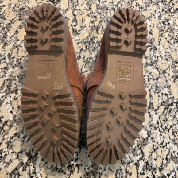 NWT Dolce Vita Aubree Woven Loafers in "Dark Brown" - Picture 5 of 6